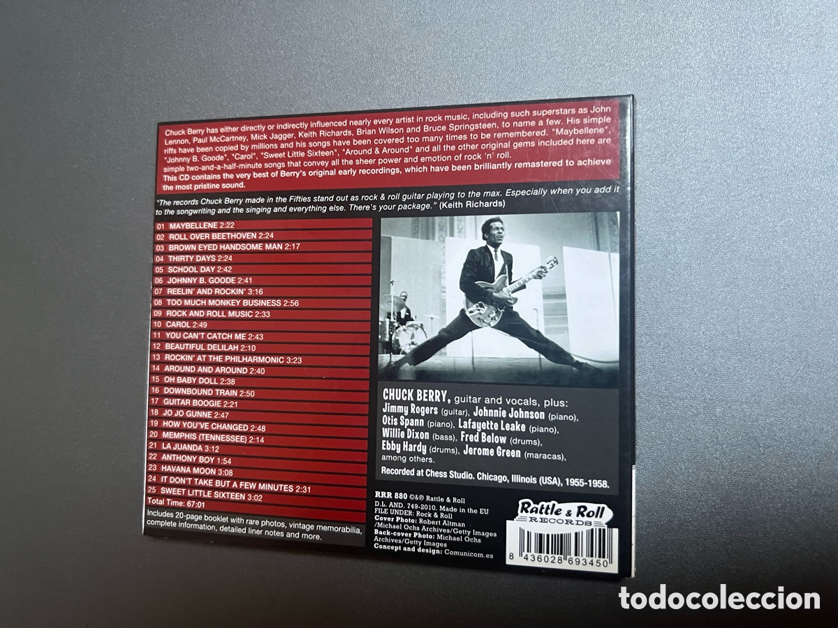CDs de m&uacute;sica: Chuck Berry - Over The Years. - Foto 2