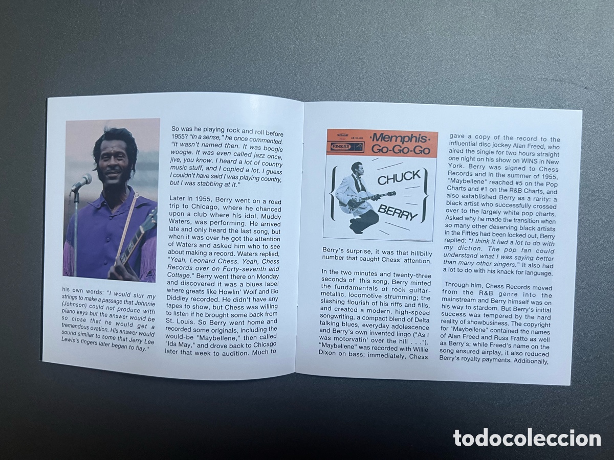 CDs de m&uacute;sica: Chuck Berry - Over The Years. - Foto 6