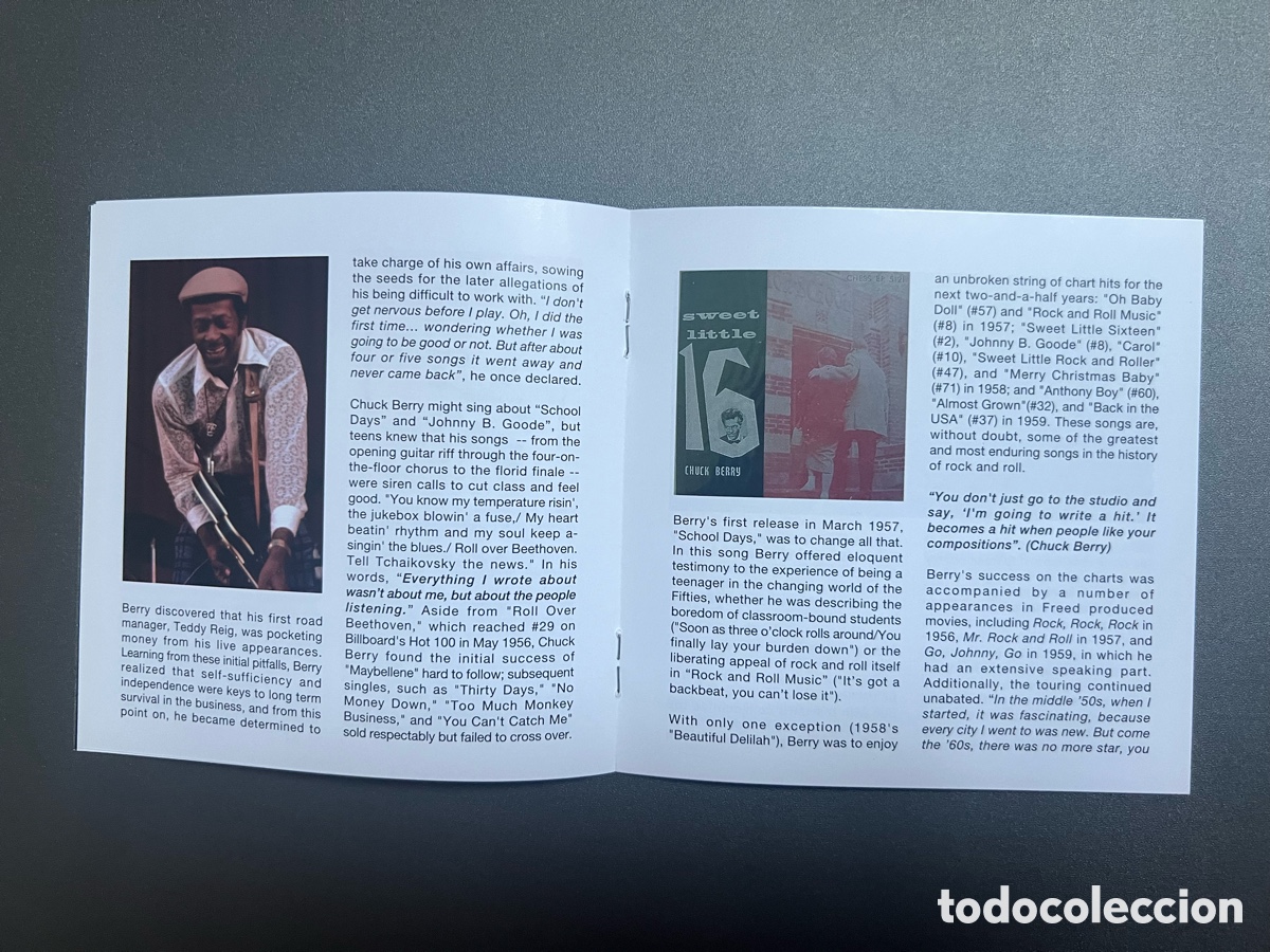 CDs de m&uacute;sica: Chuck Berry - Over The Years. - Foto 7