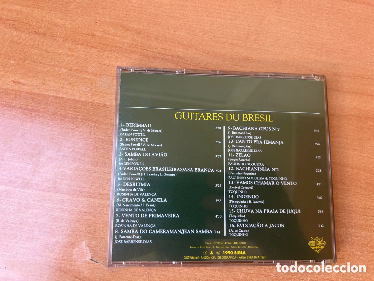 CDs de m&uacute;sica: Guitares Du Bresil CD - Foto 2