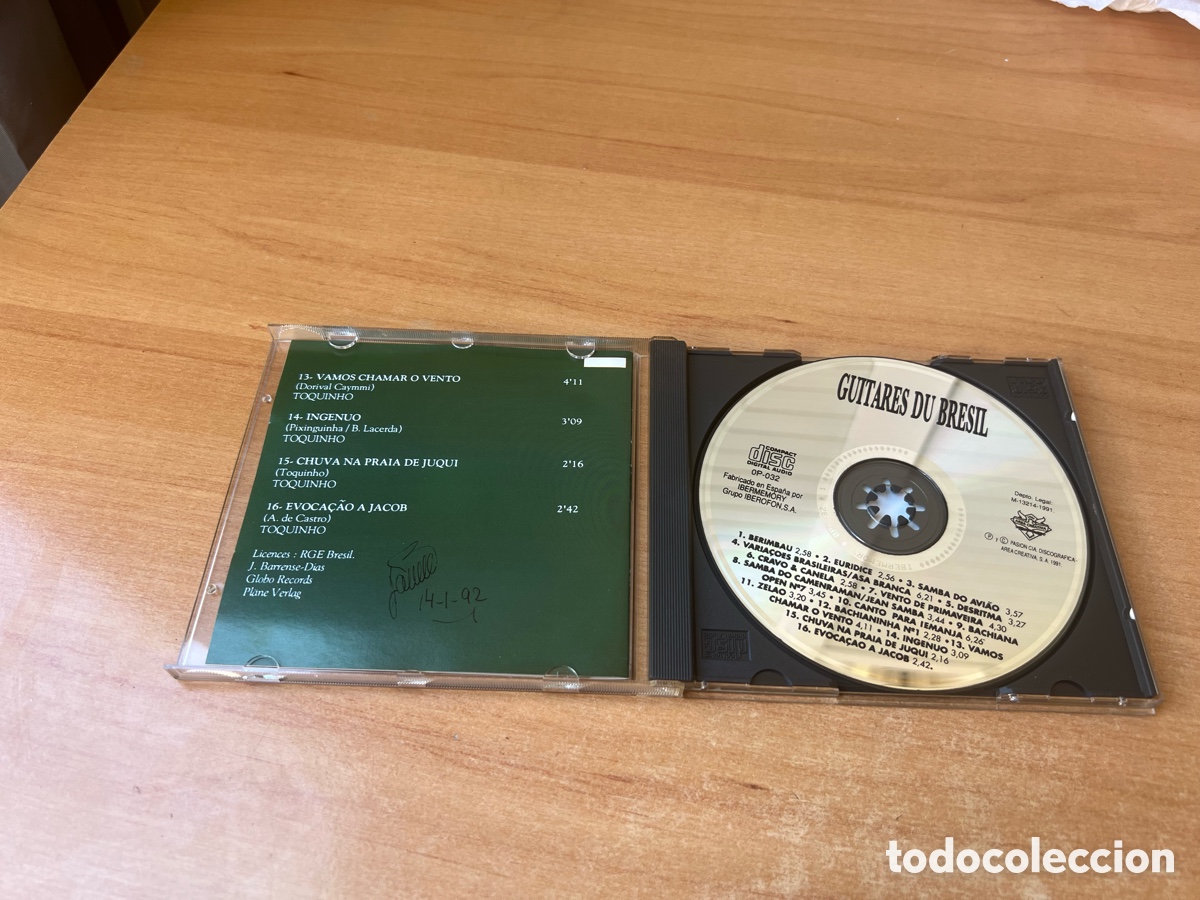 CDs de m&uacute;sica: Guitares Du Bresil CD - Foto 3