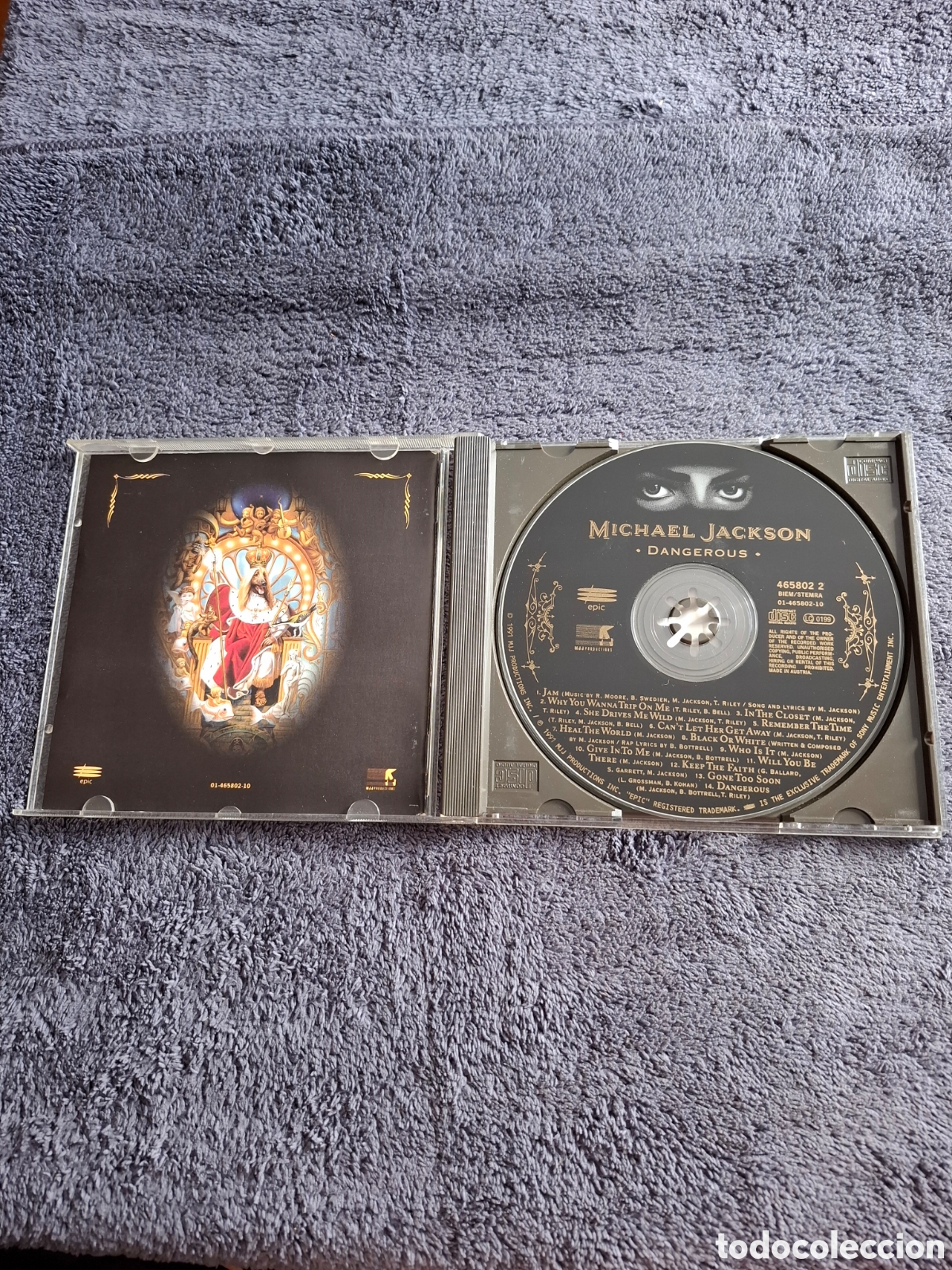 CDs de m&uacute;sica: CD50. Michael Jackson - Dangerous, Epic 1991. - Foto 2