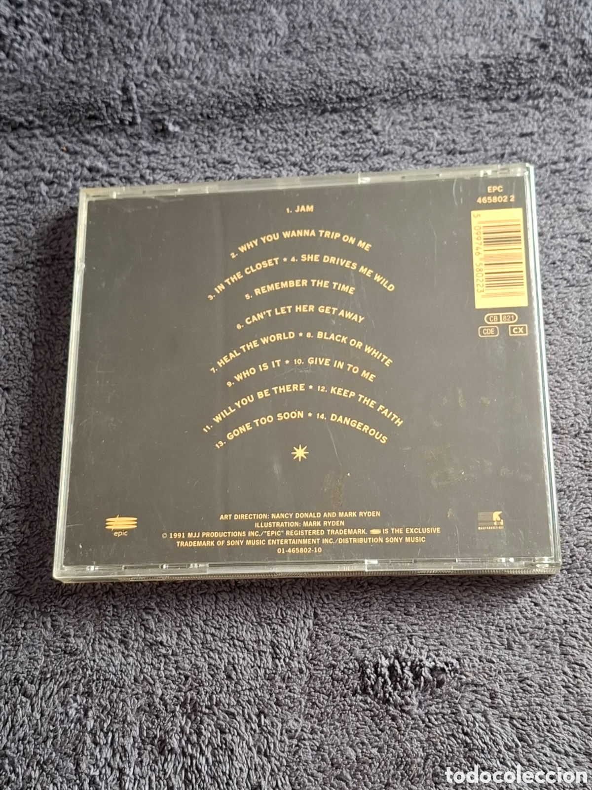 CDs de m&uacute;sica: CD50. Michael Jackson - Dangerous, Epic 1991. - Foto 5