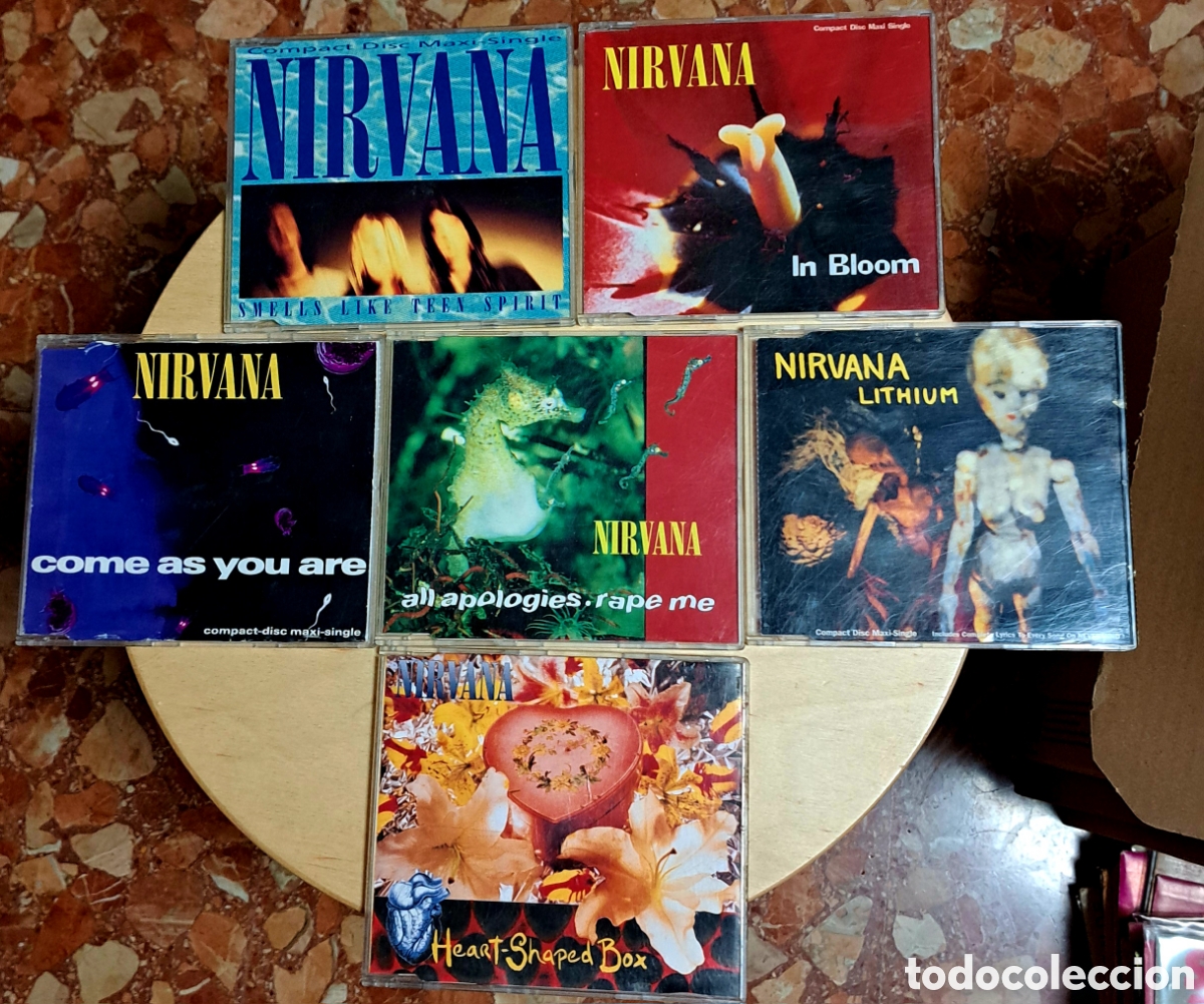 CDs de m&uacute;sica: NIRVANA LOTE 6CDSINGLE - Foto 1