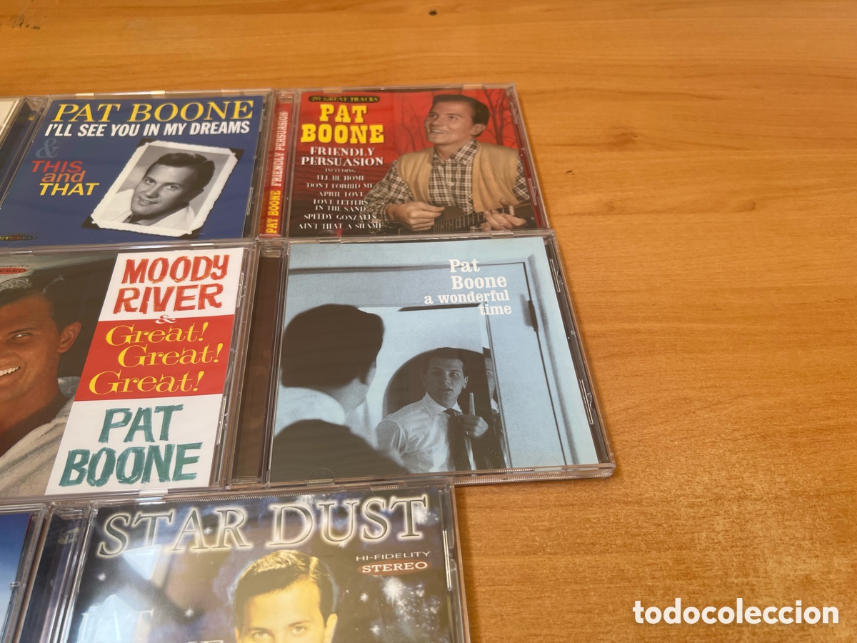 CDs de m&uacute;sica: Pat Boone - Lote 8 Discos - Foto 3