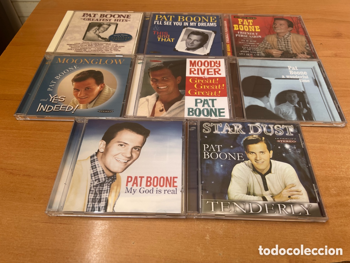 CDs de m&uacute;sica: Pat Boone - Lote 8 Discos - Foto 4