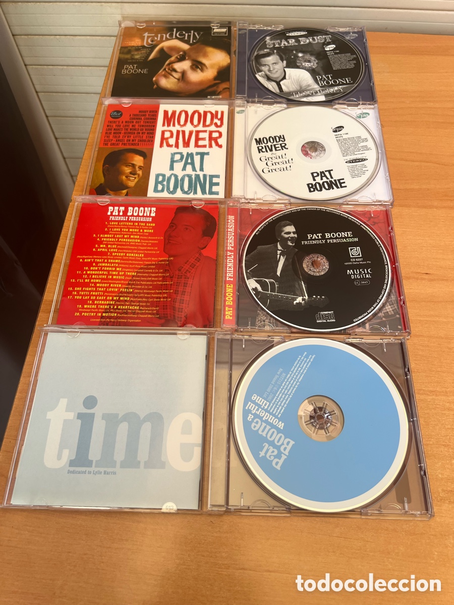CDs de m&uacute;sica: Pat Boone - Lote 8 Discos - Foto 7