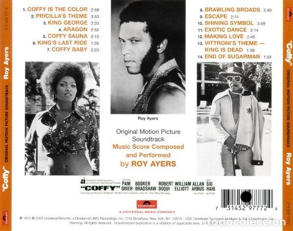 CDs de m&uacute;sica: Roy Ayers &ndash; Coffy - B.S.O - Foto 2