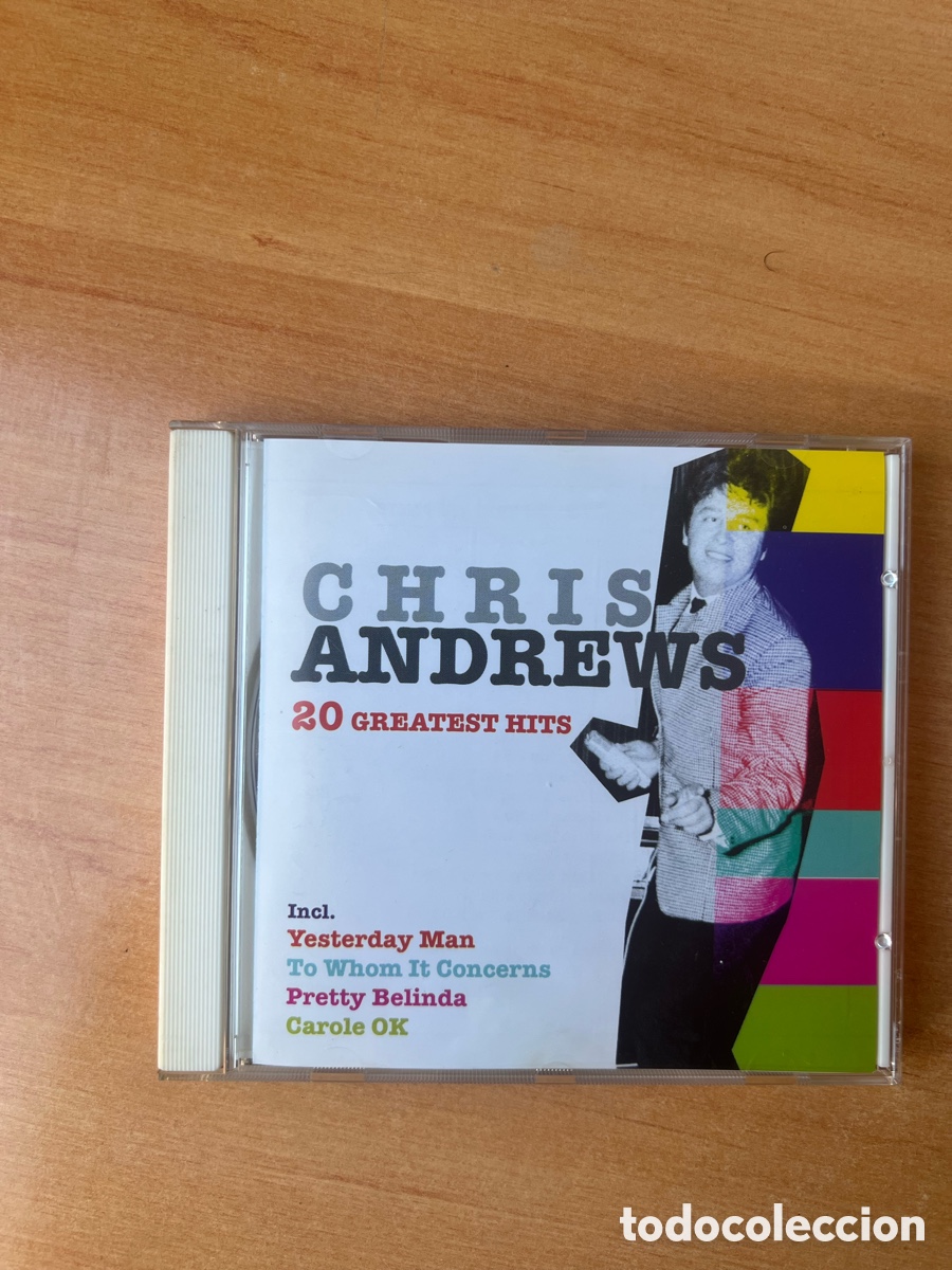 CDs de m&uacute;sica: Chris Andrews : 20 Greatest Hits - Foto 1