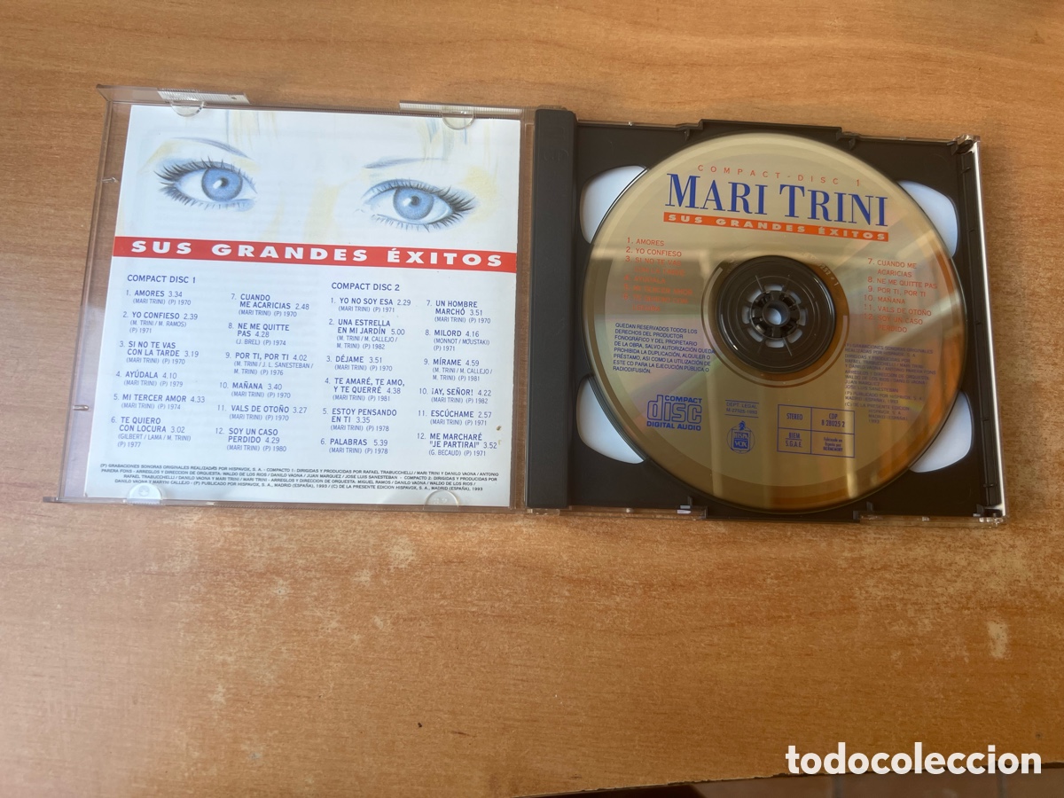 CDs de m&uacute;sica: Mari Trini : Sus Grandes &Eacute;xitos - Foto 3