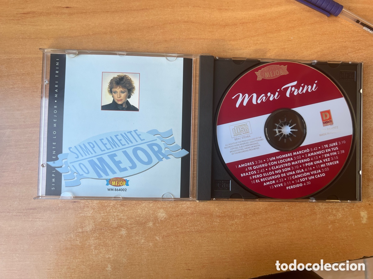 CDs de m&uacute;sica: Mari Trini : Lo Mejor - Foto 3