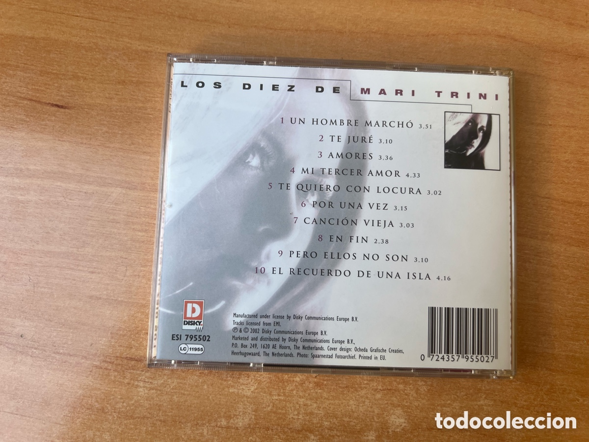 CDs de m&uacute;sica: Mari Trini : Los Diez De Mari Trini - Foto 2