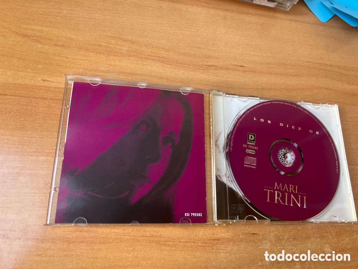 CDs de m&uacute;sica: Mari Trini : Los Diez De Mari Trini - Foto 3