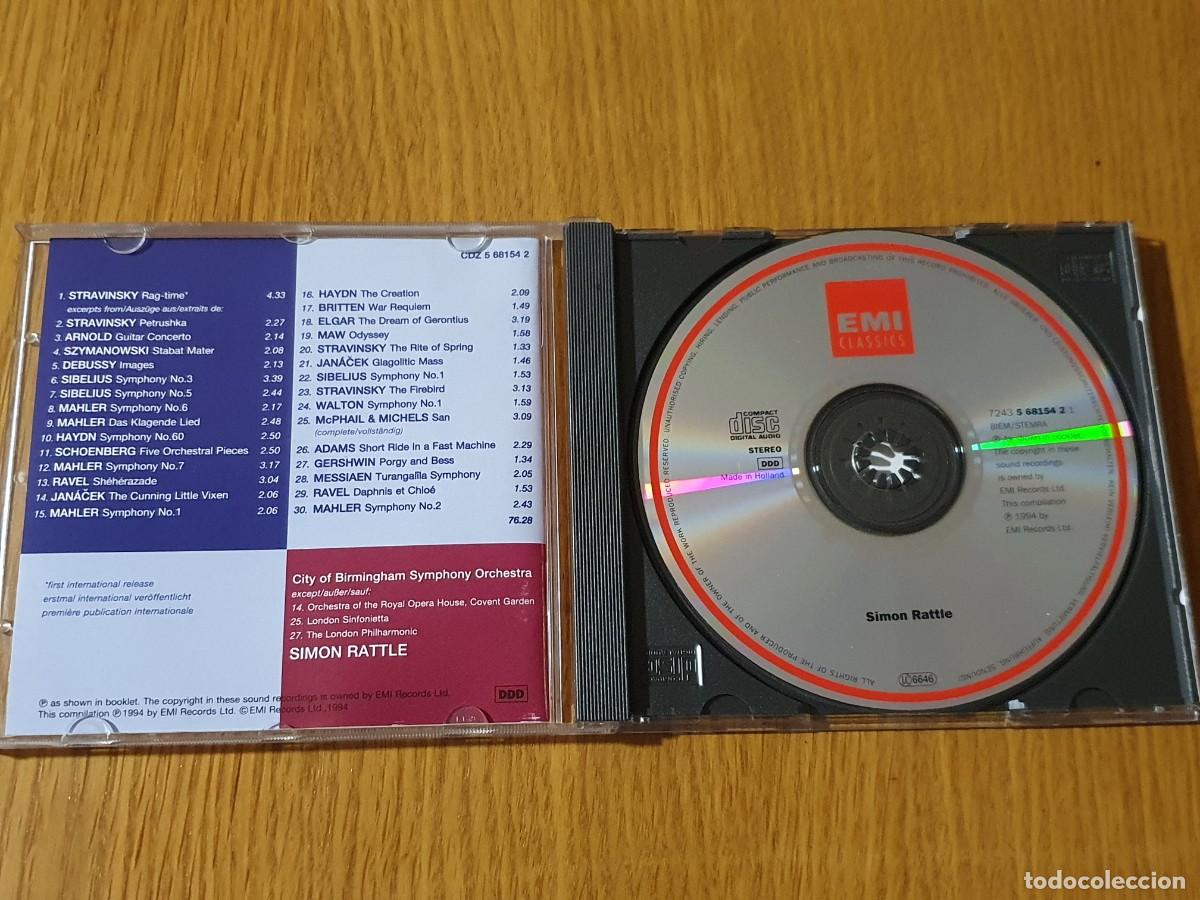 CDs de m&uacute;sica: CD Simon Rattle - EMI CLASSICS - 1994 - Foto 2