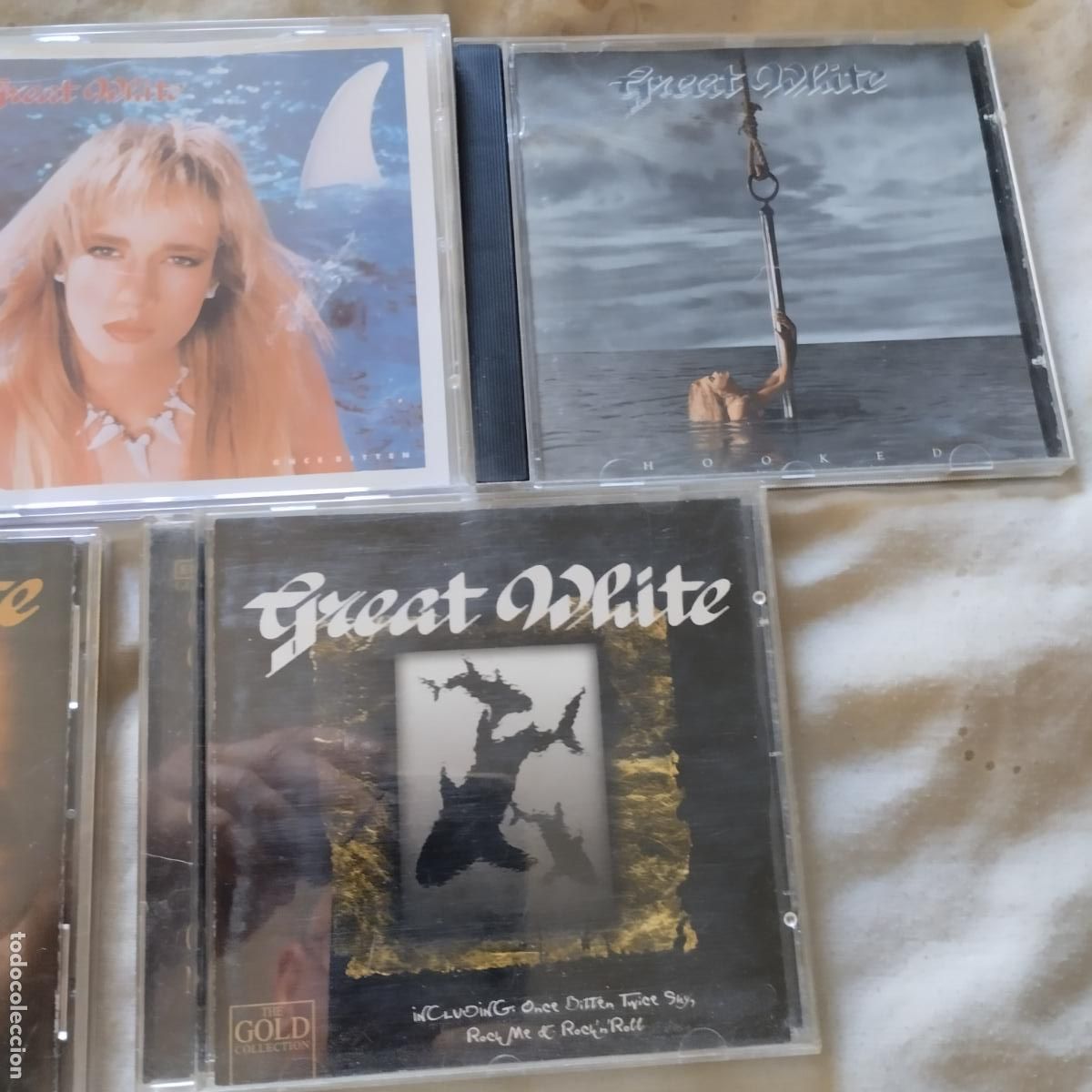 CDs de m&uacute;sica: GREAT WHITE 5 CD&acute;S ROCK - Foto 3