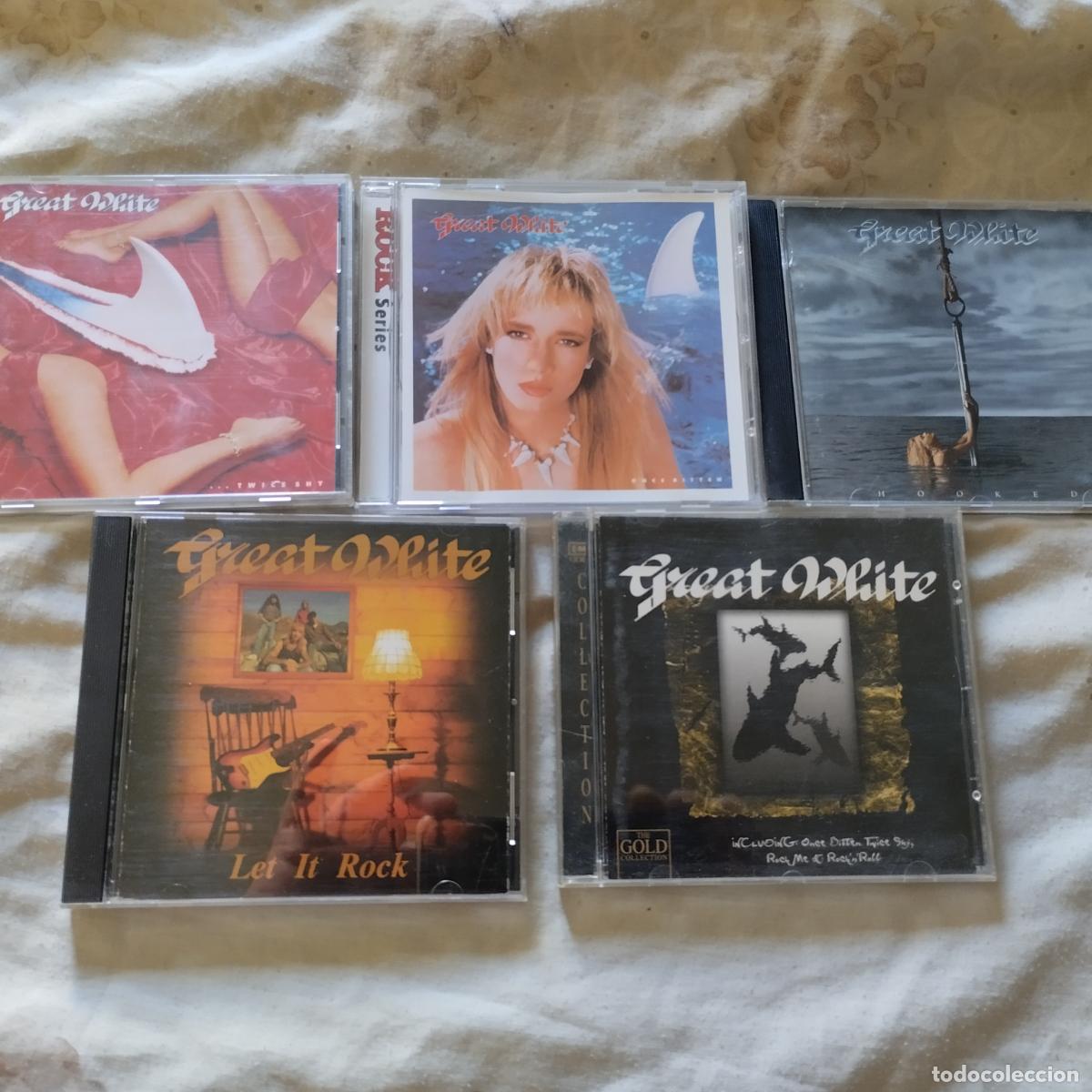 CDs de m&uacute;sica: GREAT WHITE 5 CD&acute;S ROCK - Foto 1