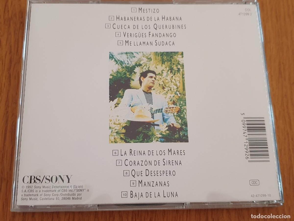 CDs de m&uacute;sica: CD CARLOS CANO - MESTIZO - 1993 - Foto 3