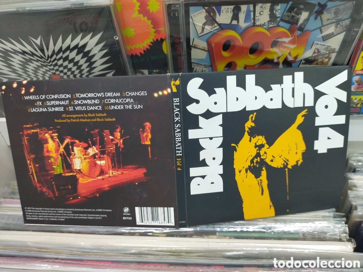 CDs de m&uacute;sica: Black Sabbath vol. 4 CD digipack 2009 - Foto 1
