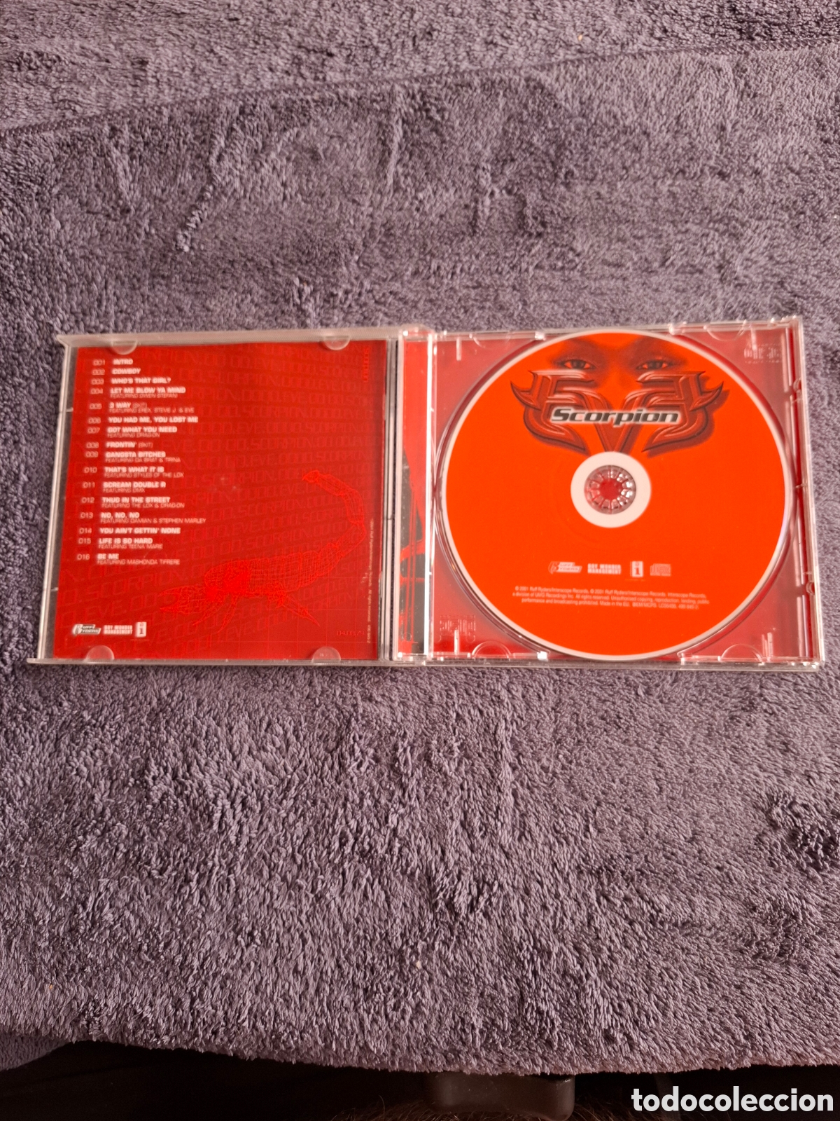 CDs de m&uacute;sica: CD50. Eve - Escorpi&oacute;n. - Foto 2