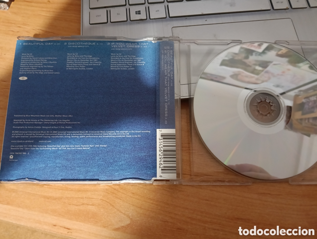 CDs de m&uacute;sica: U2 Cd single BEAUTIFUL DAY - Foto 2