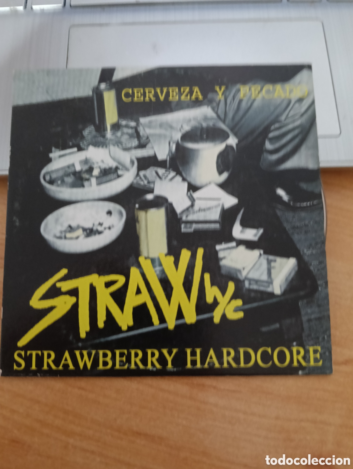 CDs de m&uacute;sica: CD Single STRAWBERRY HC &rdquo;Cerveza y pecado&rdquo; - Foto 1
