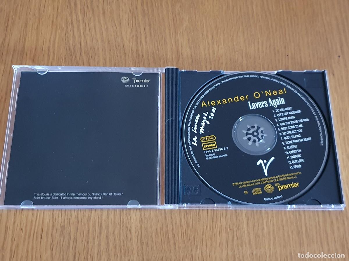 CDs de m&uacute;sica: CD Alexander ONeal&nbsp;&ndash;&nbsp;Lovers Again - 1996 - Foto 2