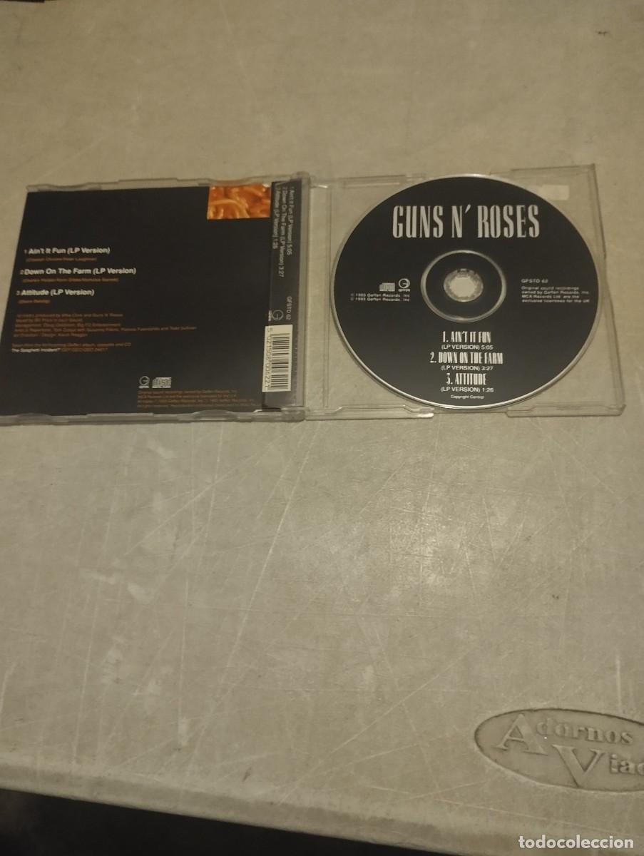 CDs de m&uacute;sica: GUNS NROSES CD MAXI AINIT FUN - Foto 2