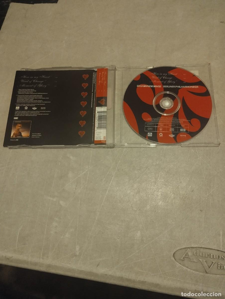 CDs de m&uacute;sica: SCORPIONS CD MAXI HERE IN MY HEART - Foto 2