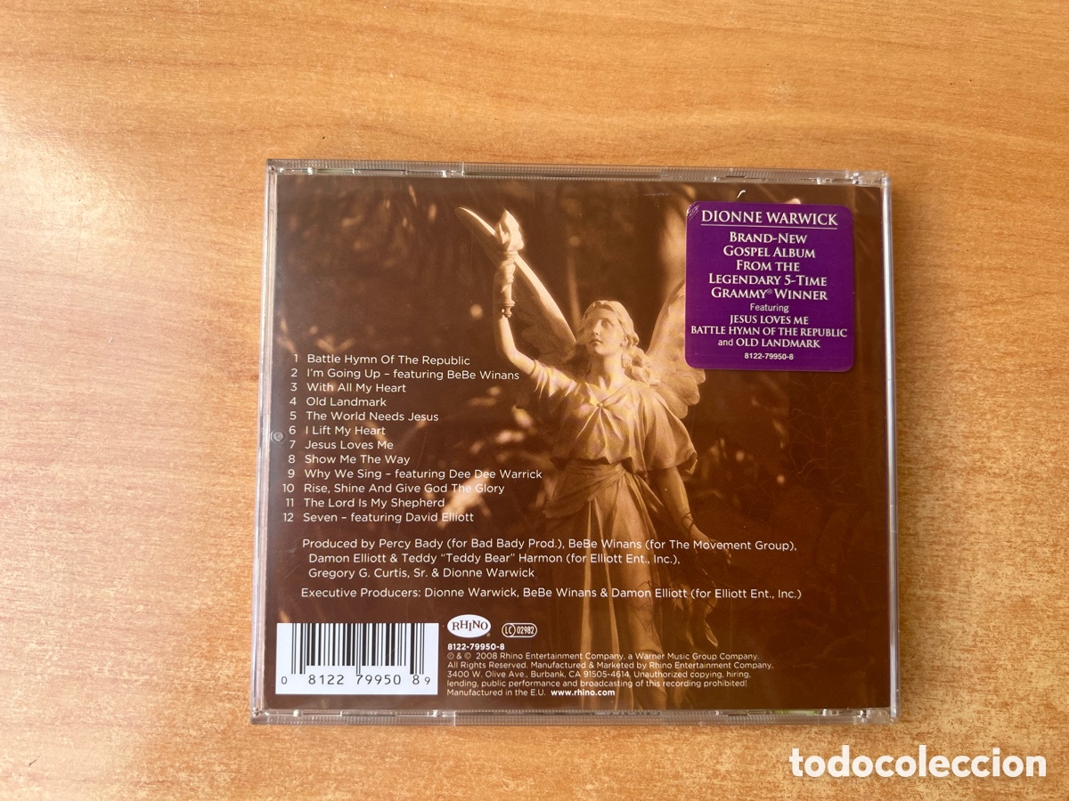 CDs de m&uacute;sica: Dionne Warwick : Why We Sing - Foto 2