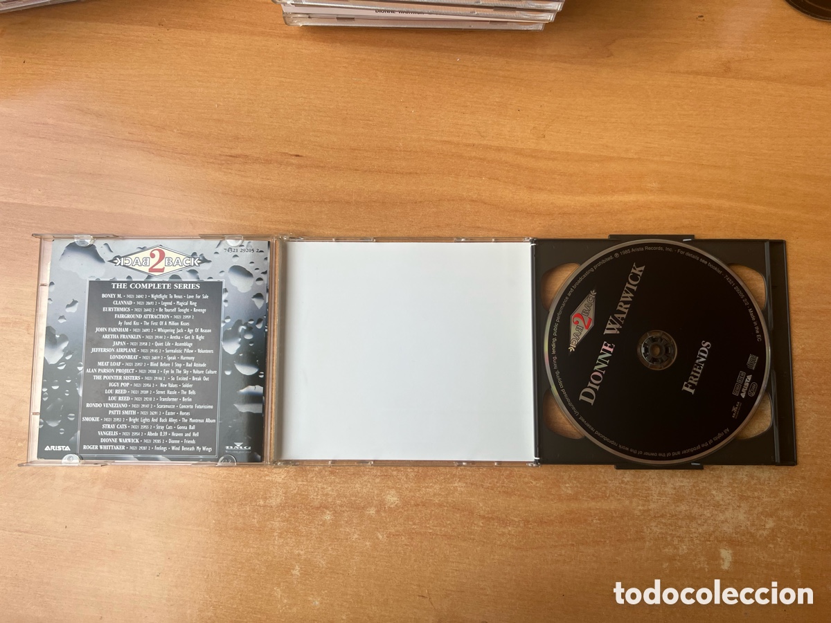 CDs de m&uacute;sica: Dionne Warwick : Dionne/ Friends - Foto 4