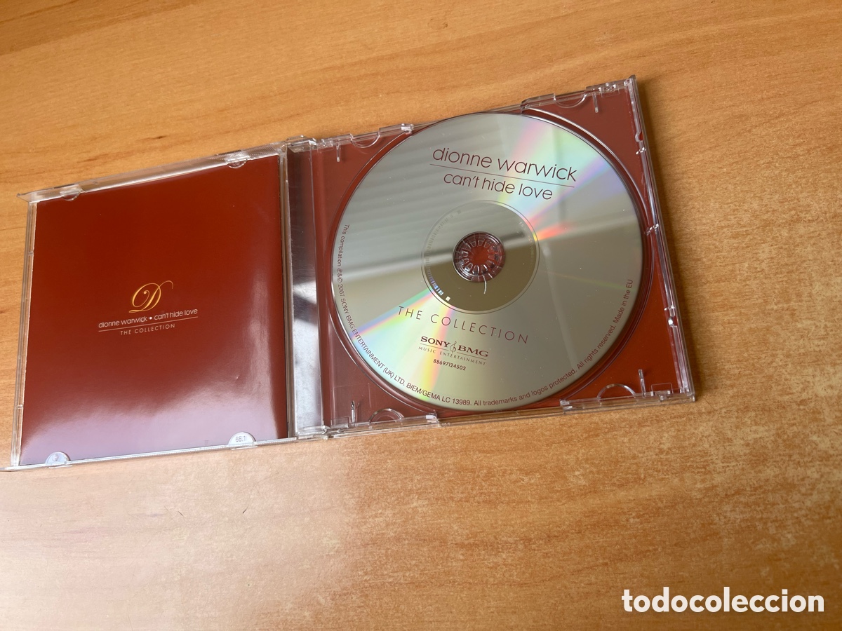 CDs de m&uacute;sica: Dionne Warwick : Can&rsquo;t Hide Love - Foto 5