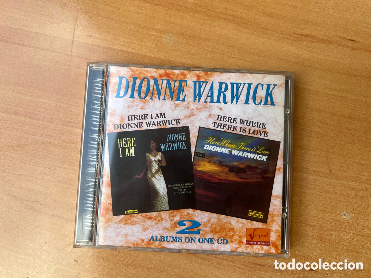 CDs de m&uacute;sica: Dionne Warwick : Here I Am - 2 in 1 - Foto 1