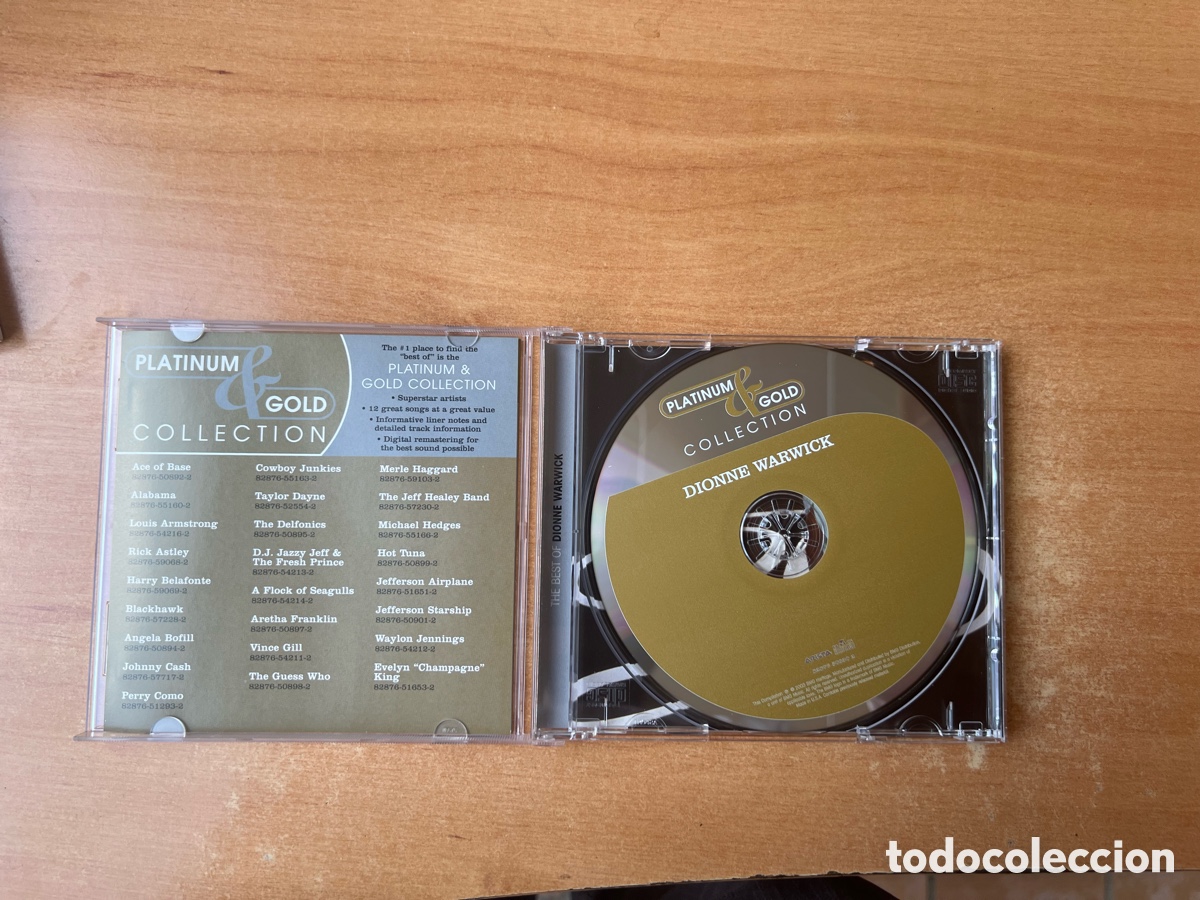 CDs de m&uacute;sica: Dionne Warwick : The Hits - Foto 5