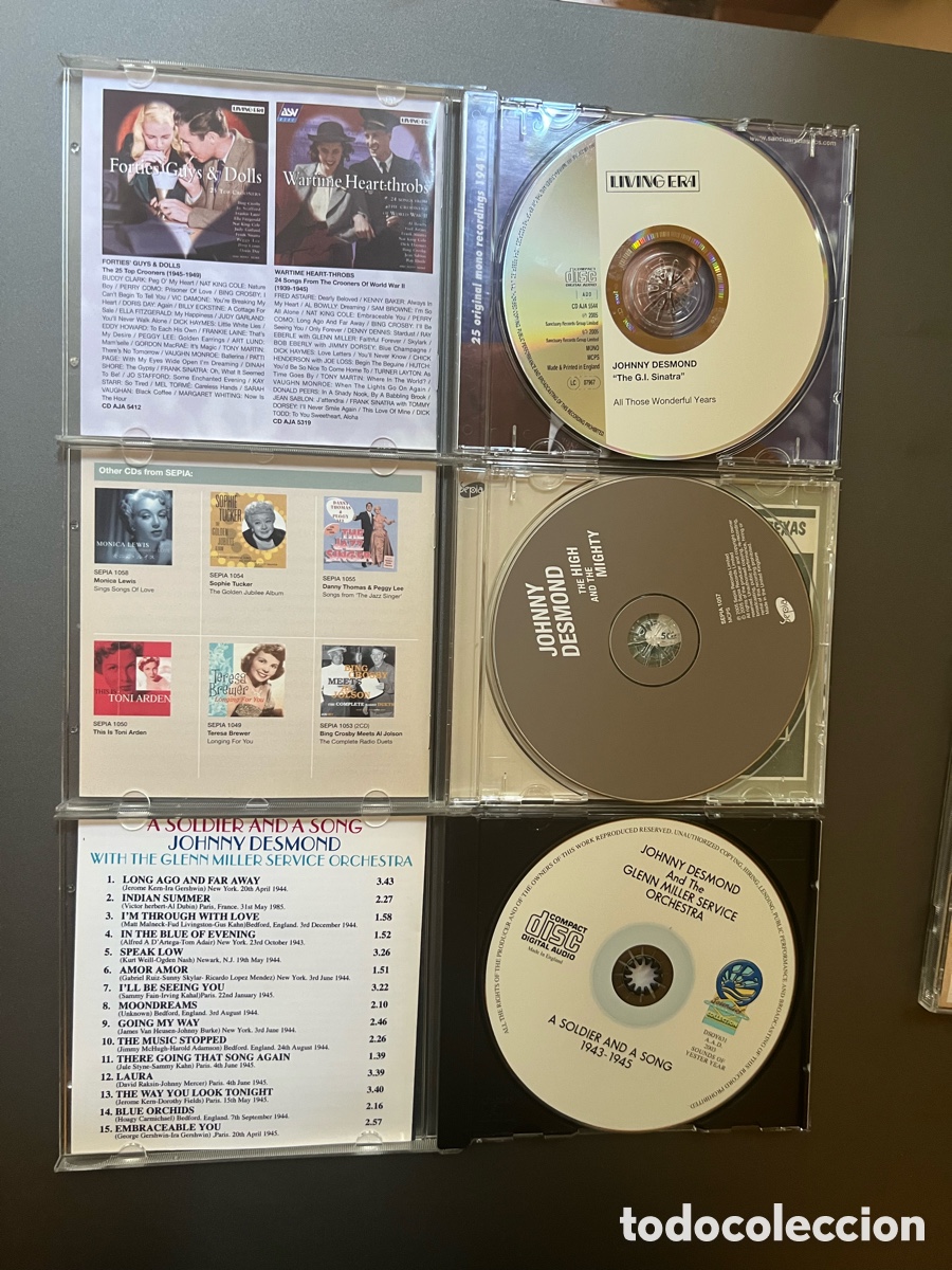 CDs de m&uacute;sica: Johnny Desmond - Pack 4 Discos - Foto 3