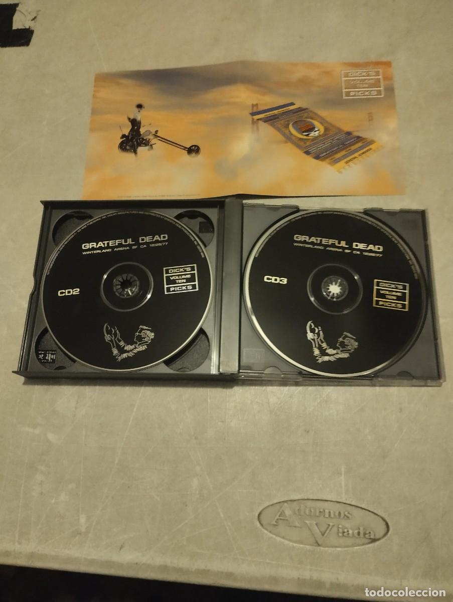CDs de m&uacute;sica: GRATEFUL DEAD 3XCD DICKS PICK VOL TEN - Foto 2