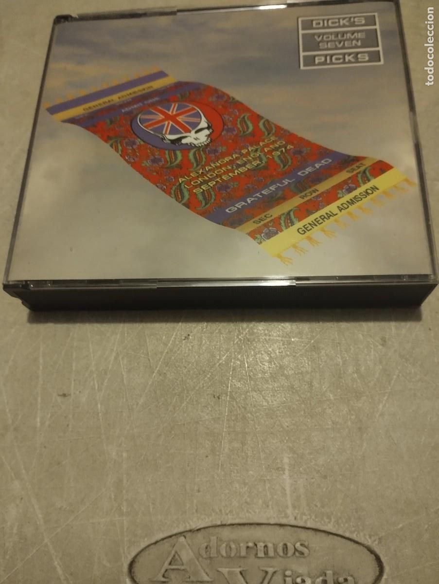 CDs de m&uacute;sica: GRATEFUL DEAD 3XCD DICKS PICK VOL SEVEN - Foto 1