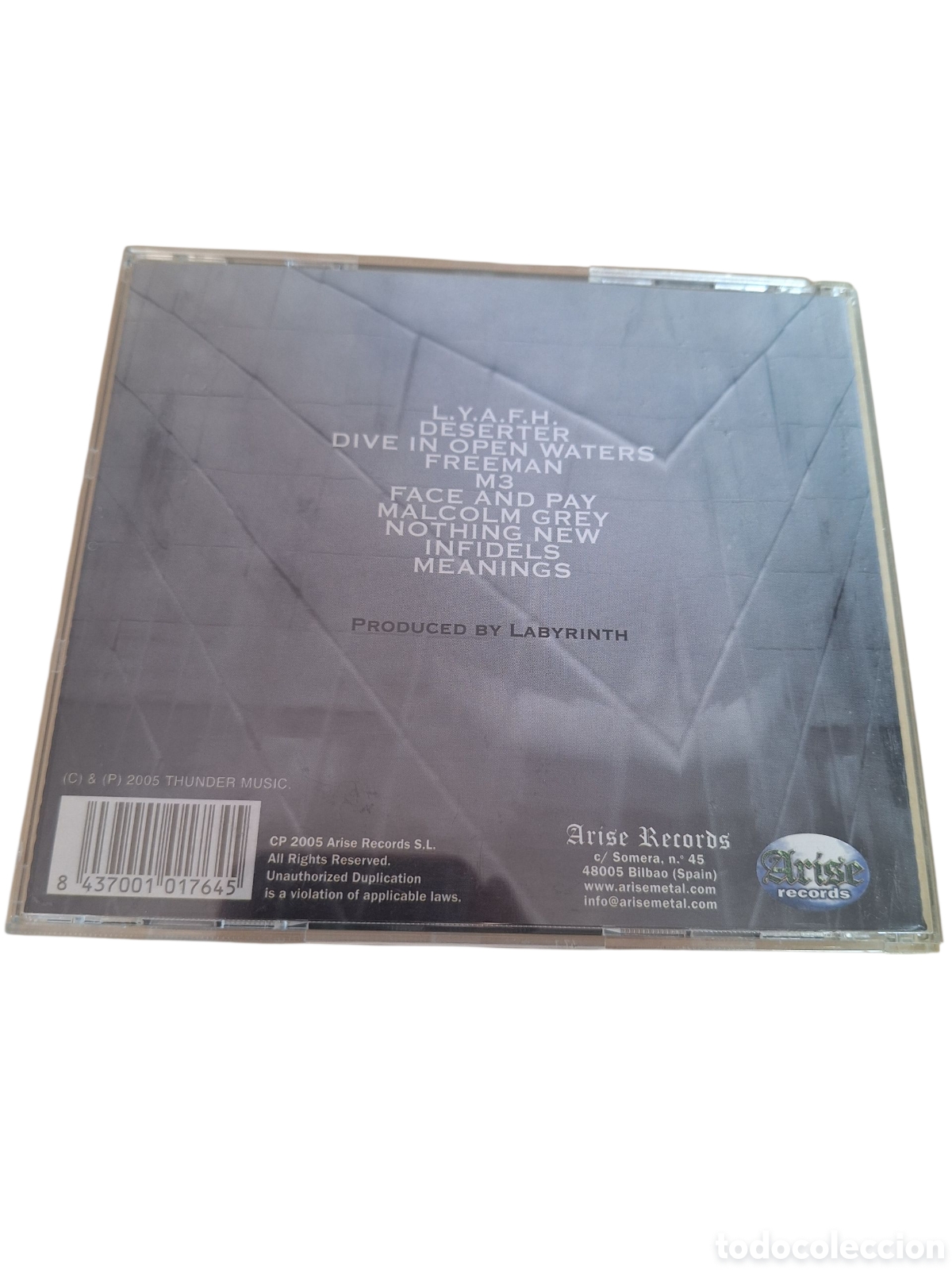 CDs de m&uacute;sica: CD2 labyrinth freeman CD SEGUNDAMANO - Foto 2