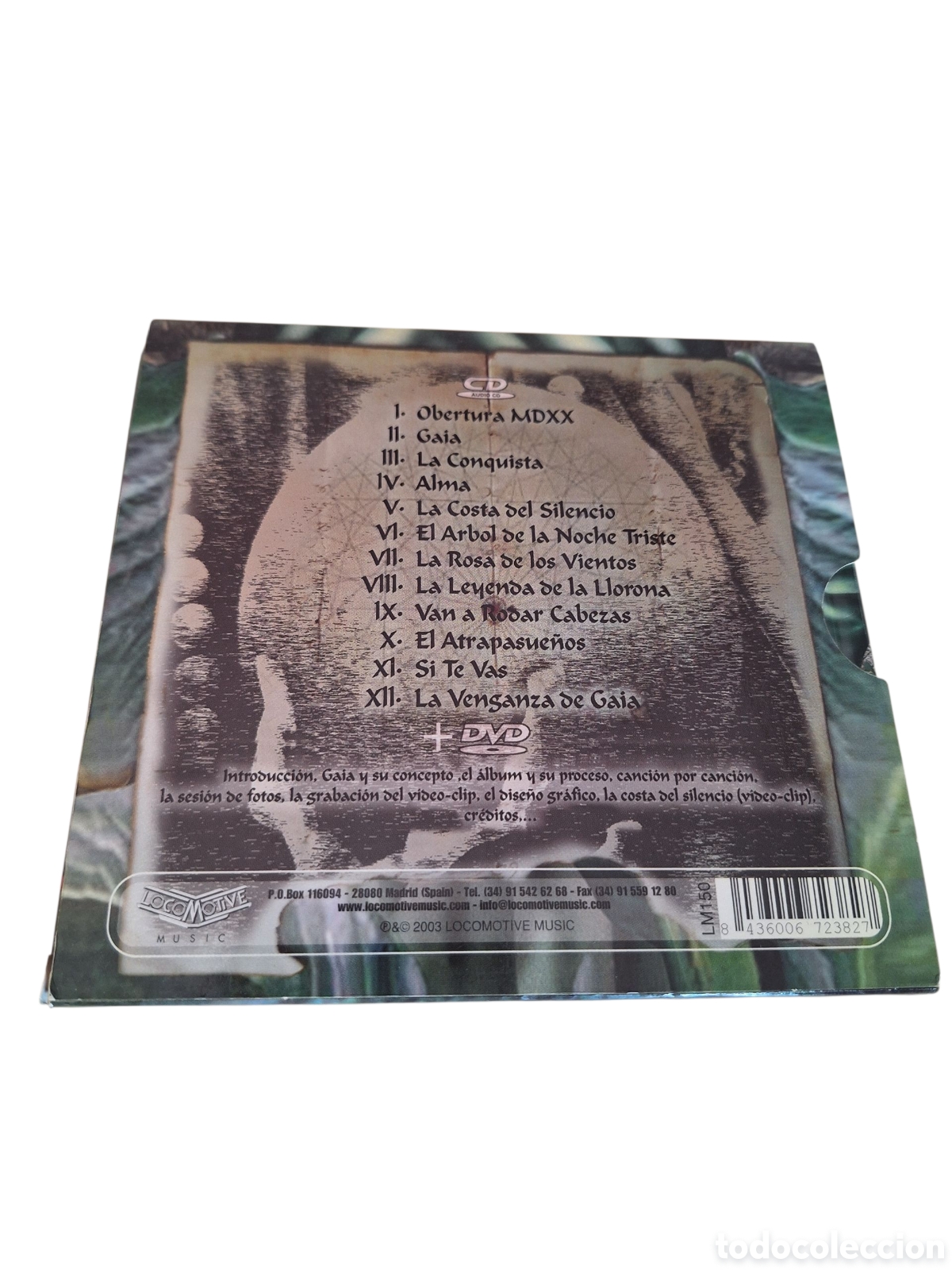 CDs de m&uacute;sica: CD4 mago de oz gaia CD SEGUNDAMANO - Foto 2