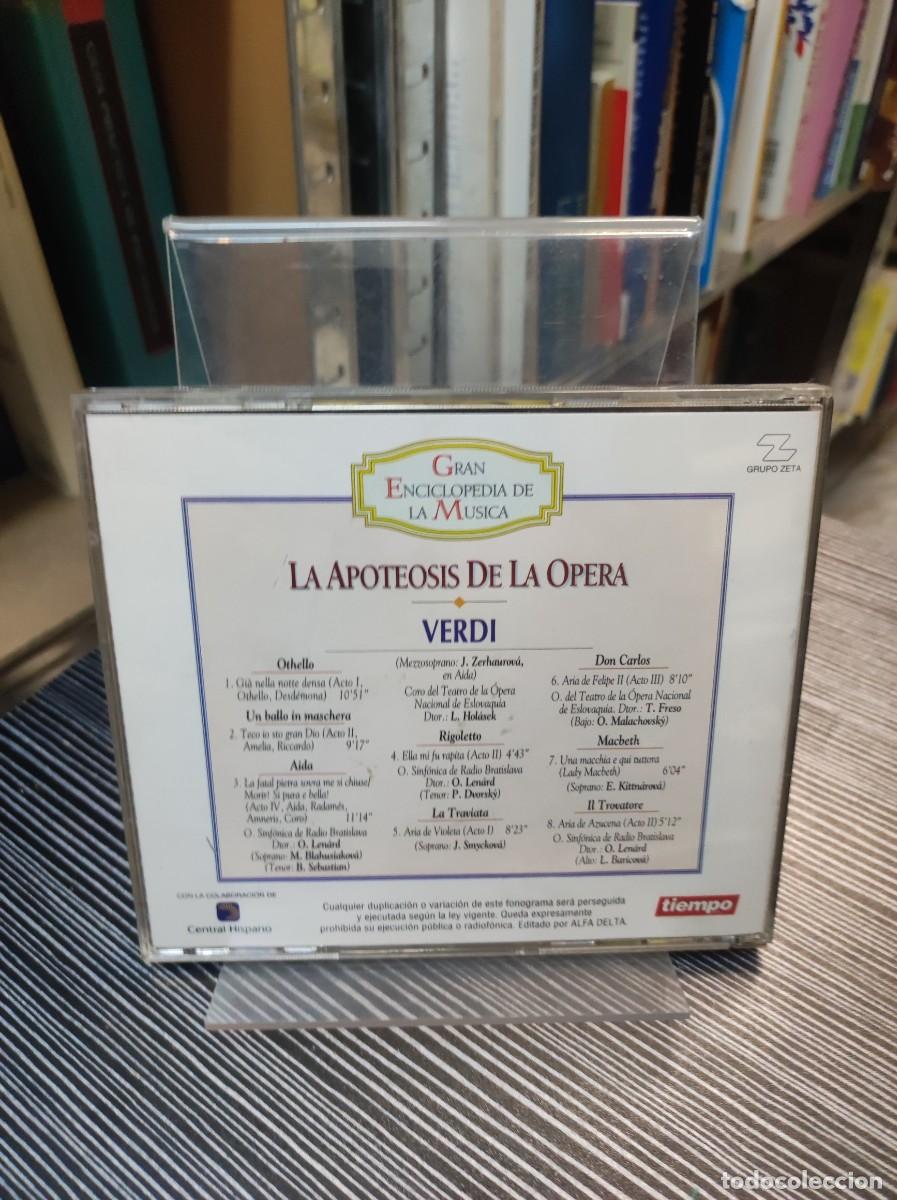 CDs de m&uacute;sica: Verdi &ndash; La Apoteosis De La Opera - Foto 2