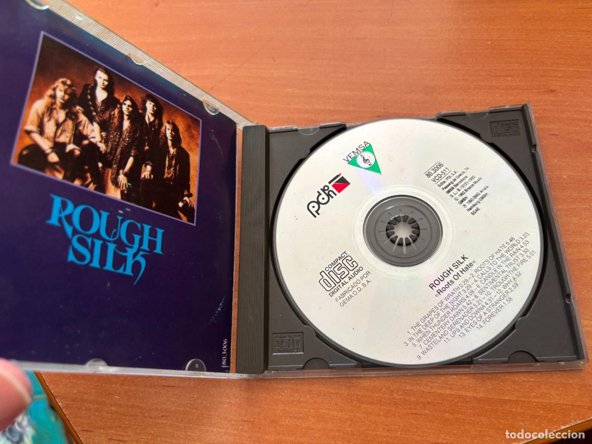 CDs de m&uacute;sica: ROUGH SILK (ROOTS ON HATE) CD ESPA&Ntilde;A (CDIB25) - Foto 2