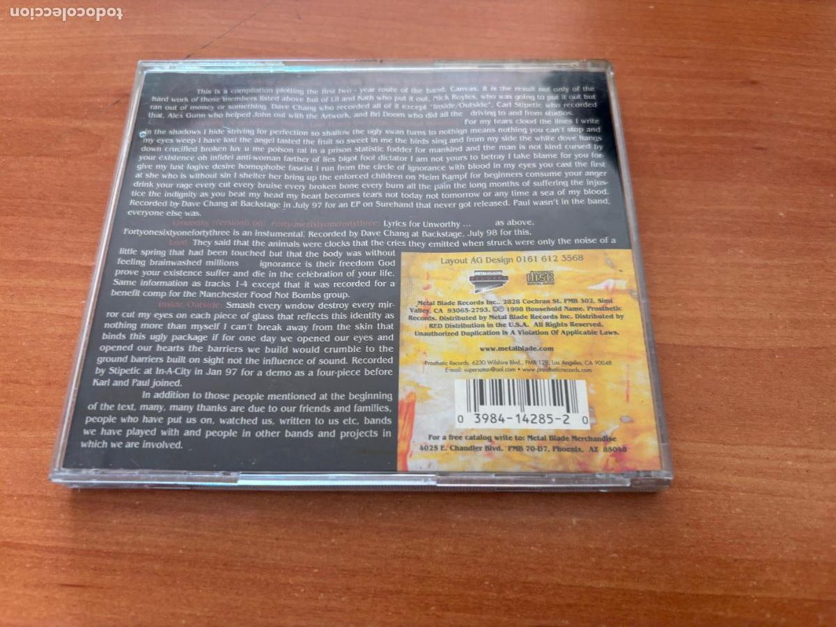 CDs de m&uacute;sica: LAS MIERDAS (SIETEMESINO) CD (CDIB25) - Foto 3