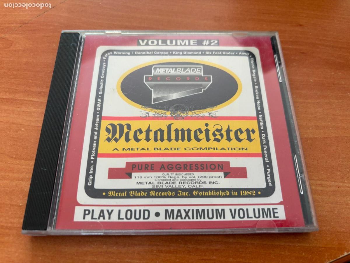 CDs de m&uacute;sica: METALMEISTER VOLUME 2 CD (CDIB25) - Foto 1