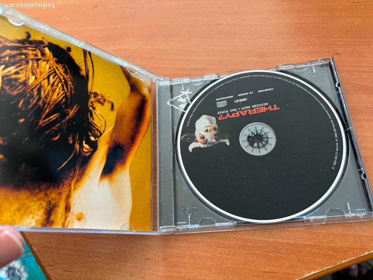 CDs de m&uacute;sica: THERAPY? (SUICIDE FACT YOU FIRST) CD (CDIB25) - Foto 2