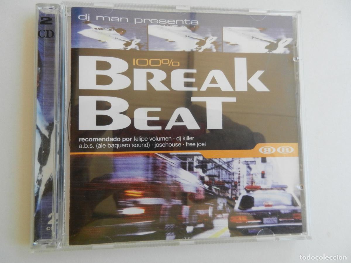 CDs de m&uacute;sica: DJ MAN PRESENTA - BREAK BEAT - COMPILATION 2 CD - Foto 1