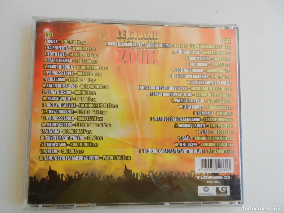 CDs de m&uacute;sica: LE GRAND M&Eacute;CHANT - ZOUK - 2 CD,S -2012 - Foto 4