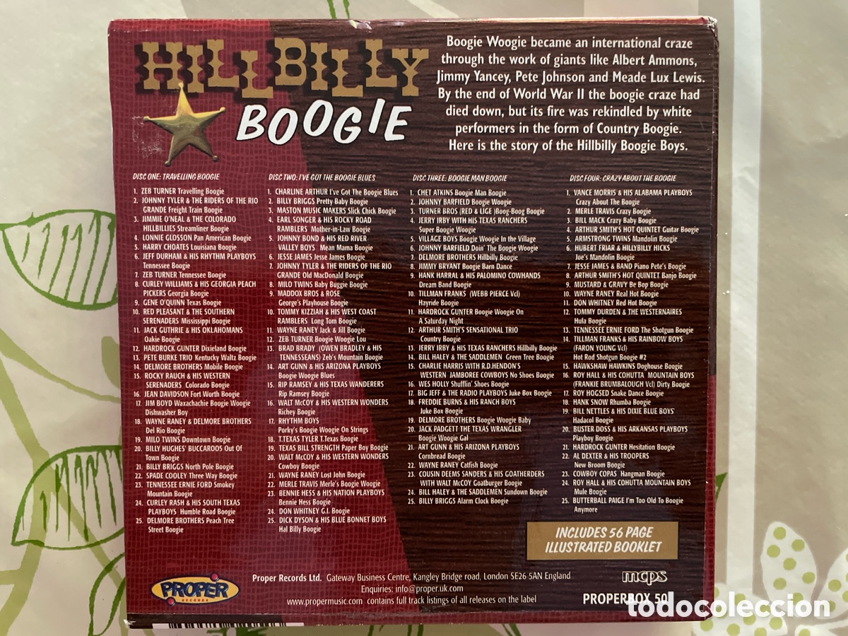 CDs de m&uacute;sica: 4 CDs Hillbilly Boogie - Foto 2