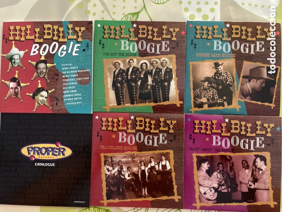 CDs de m&uacute;sica: 4 CDs Hillbilly Boogie - Foto 3