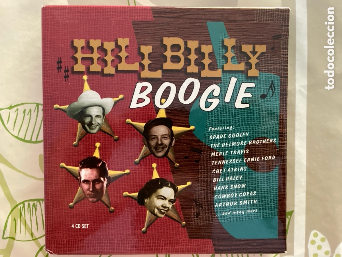 CDs de m&uacute;sica: 4 CDs Hillbilly Boogie - Foto 1