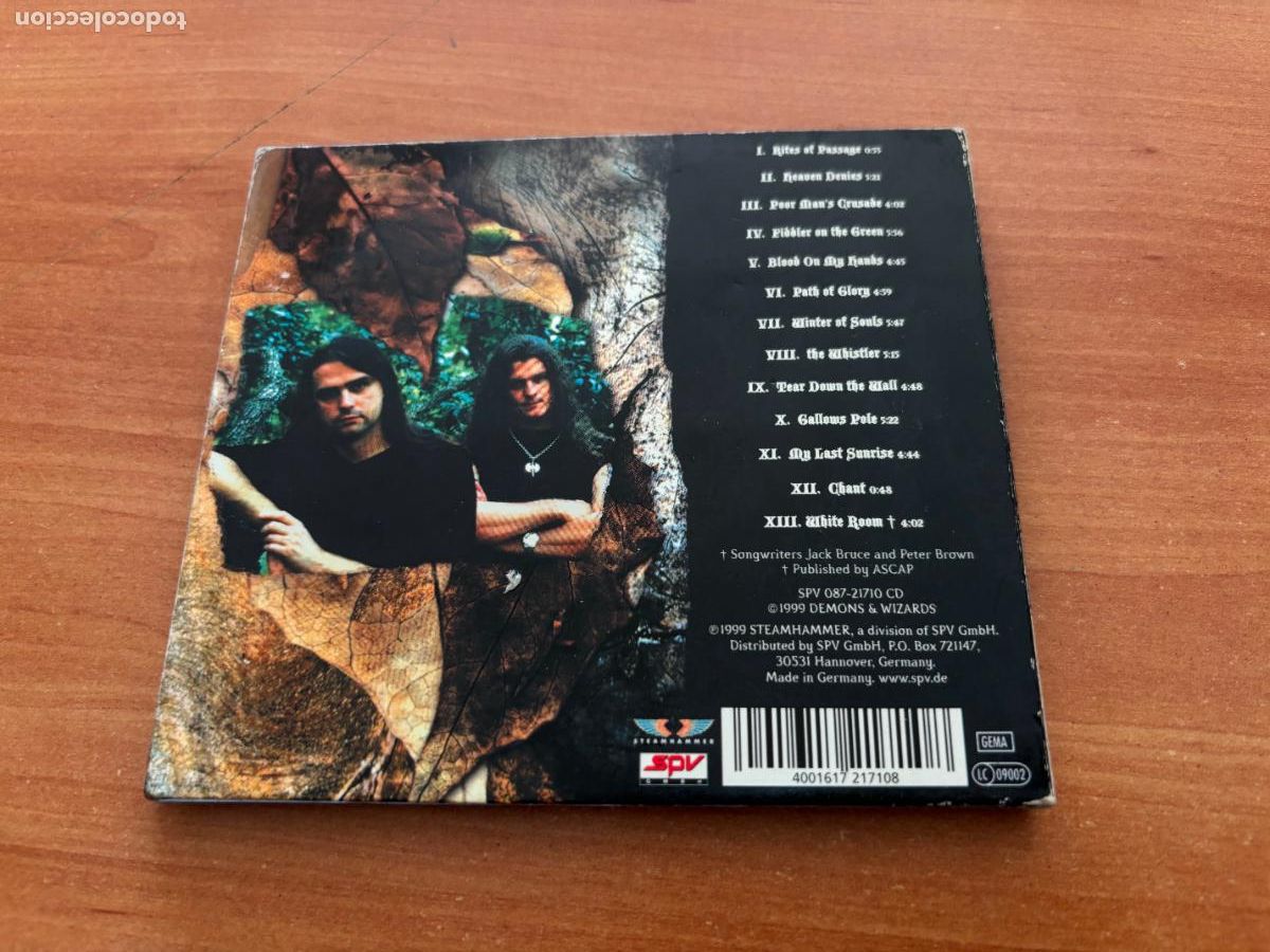 CDs de m&uacute;sica: DEMONS & WIZARDS CD DIGIPACK (CDIB25) - Foto 3