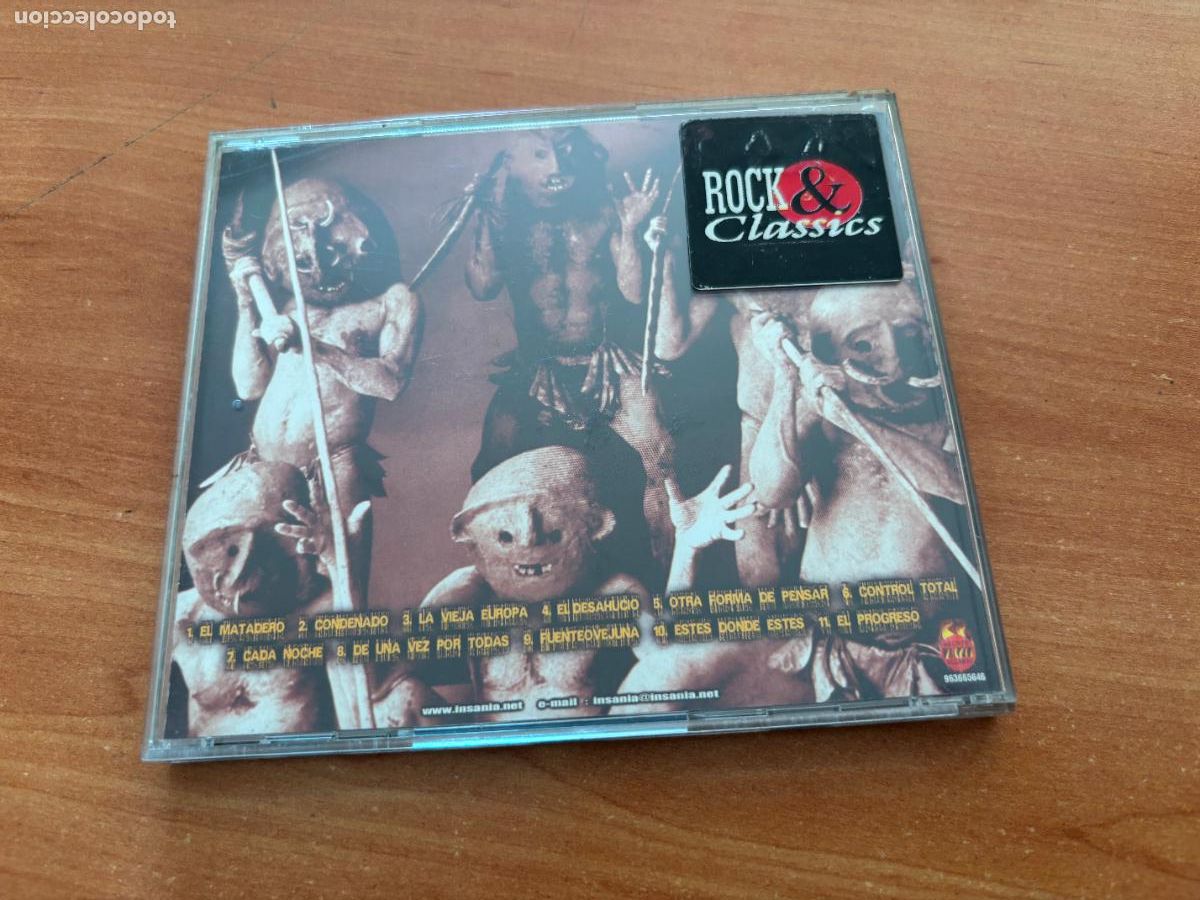 CDs de m&uacute;sica: INSANIA (A&Ntilde;O CERO) CD (CDIB25) - Foto 3